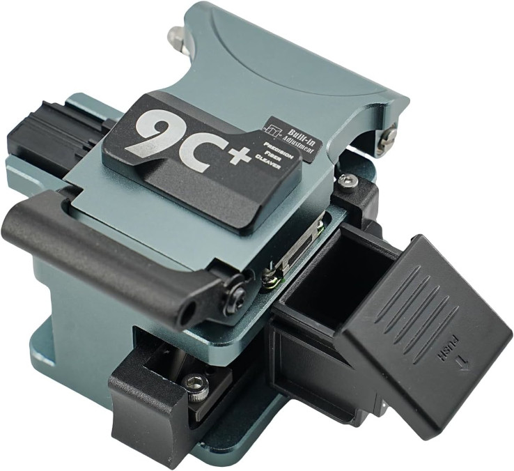 Cleaver de fibra óptica QUIIRUN 9C+