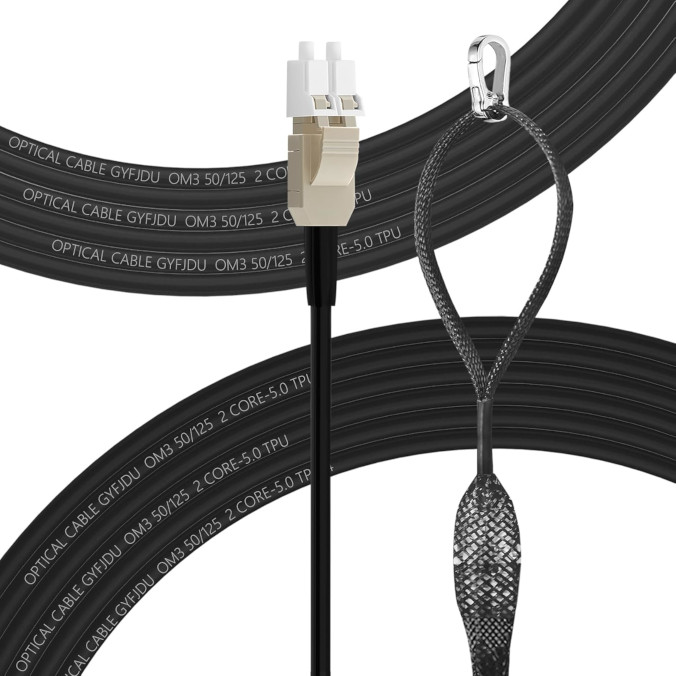 Tensor de Fibra Óptica FLYPROFiber - OM3 LC a LC