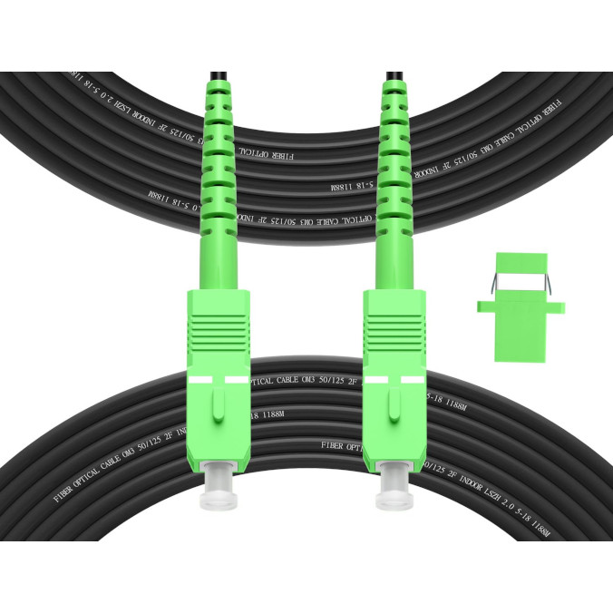 Cable Exterior Fibergaga-30M(98ft) SC/APC a SC/APC
